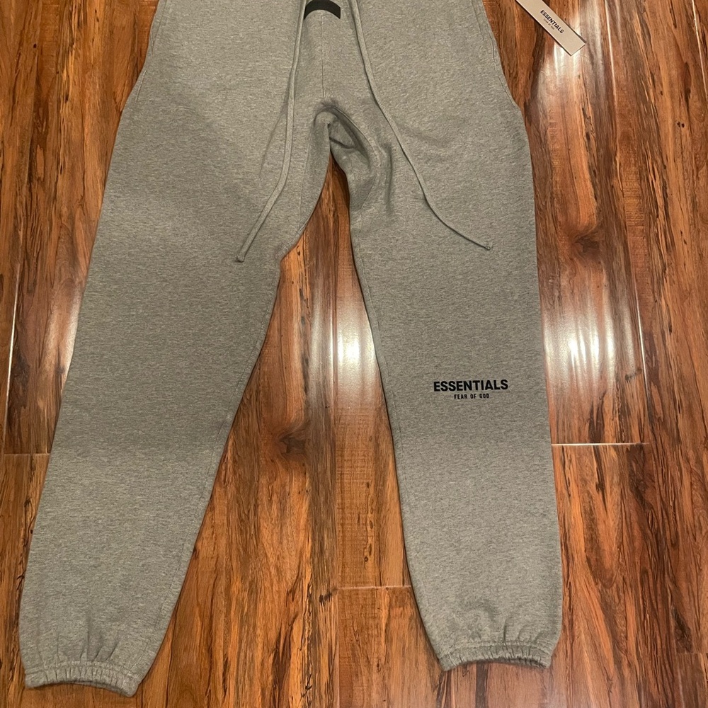Fear of God Essentials Gray Sweatpants